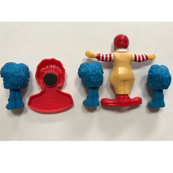 McDonalds Toy Premiums Fast Food Ronald McDonald Fry Guy Erasers Fridge Magnet - Picture 2 of 2